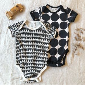 Uniqlo marimekko collection onesies 2 pack